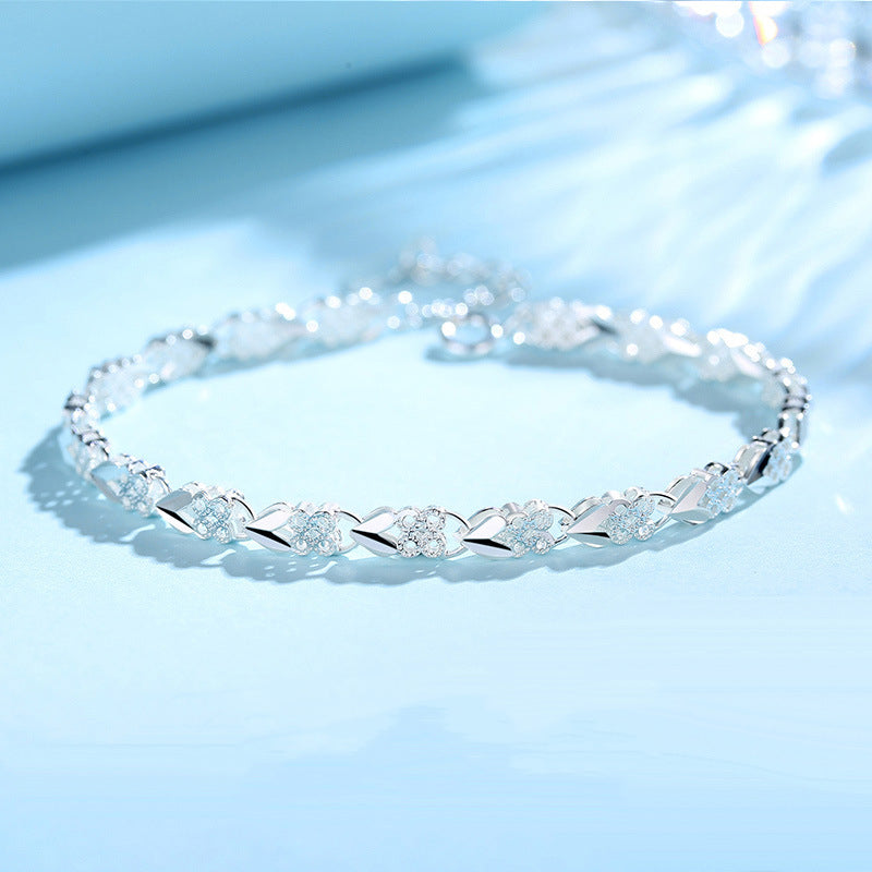 Náramek Love New Fashion 925 Sterling Silver pro ženy【30%SLEVA】