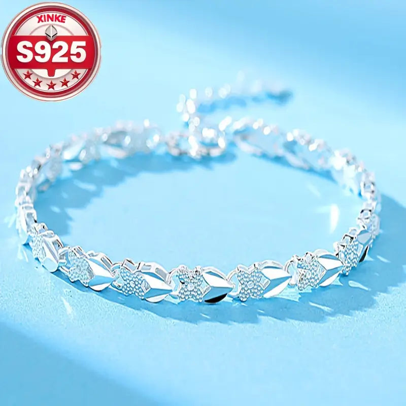 Náramek Love New Fashion 925 Sterling Silver pro ženy【30%SLEVA】