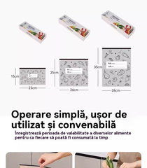 【30 sáčků】 antibakteriálních hliníkových sáčků, super snadno použitelných, pro zachování čerstvosti.